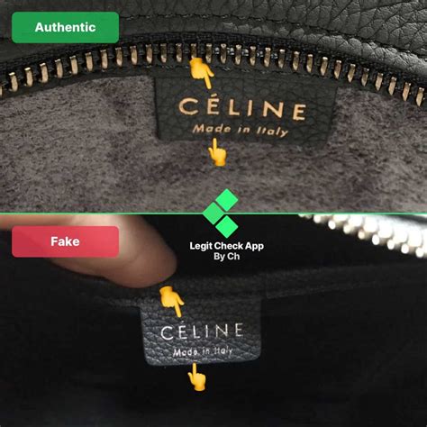 celine luggage fake vs real|is my celine bag genuine.